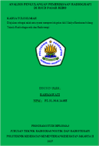 Analisa Pengulangan Pemeriksaan Radiografi di RSUD  Pasar Rebo