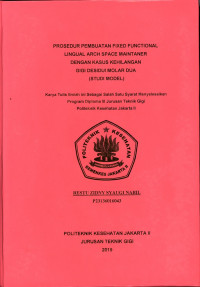 Prosedur pembuatan Oral Screen dengan Bahan Soft Acrylic pada anak-anak dengan kebiasaan buruk (Studi Model)