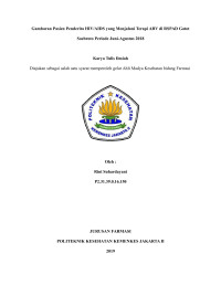 Gambaran Pasien Penderita HIV/AIDS yang Menjalani Terapi ARV di RSPAD Gatot Soebroto Periode Juni-Agustus 2018
