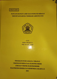 Rancang Bangun Ambu Bag Otomatis Sebagai Resusitasi Darurat Berbasis Arduino Uno