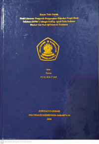 Studi Literatur Pengaruh Penggunaan Hidroksi Propil Metil Selulosa (HPMC) Sebagai Gelling Agent Pada Sediaan Masker Gel Peel Off Ekstrak Tanaman