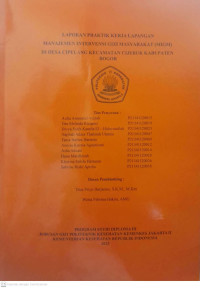 LAPORAN PELAKSANAAN KELUARGA BINAAN KASUS BADUTA BERAT BADAN KURANG DESA CIPELANG, KECAMATAN CIJERUK, KABUPATEN BOGOR, JAWA BARAT 
TANGGAL 02 FEBRUARI - 17 FEBRUARI 2023