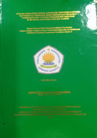 Analisa Pengaruh Teknik Automatic Exposure Control Dan Fixed mA Terhadap Dosis Kualitas Gambaran Pada  CT Scan Urologi Non Kontras Di RS Mitra Keluarga Kelapa Gading