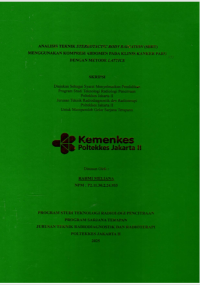 Image of ANALISIS TEKNIK STEREOTACTIC BODY RADIATION (SBRT) \r\nMENGGUNAKAN KOMPRESI ABDOMEN PADA KLINIS KANKER PARU DENGAN METODE LATTICE