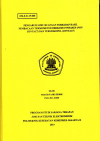 Pengaruh Suhu Ruangan Terhadap Hasil Pembacaan Termometer Berbasis Infrared (Non Contact) DanTermokopel (Contact)