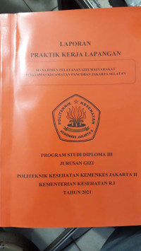 Laporan Puskesmas Kecamatan Pancoran 2021