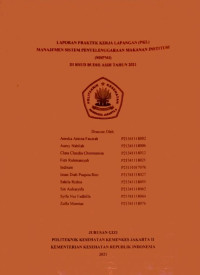Laporan Praktik Kerja Lapangan (PKL) Manajemen Sistem Penyelenggaraan Makanan di RSUD Budhi Asih