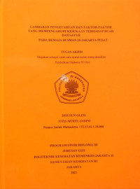 Gambaran Pengetahuan Dan Faktor-Faktor Yang Mempengaruhi Kesukaan Terhadap Buah Dan Sayur Pada Remaja Di SMAN 20 Jakarta Pusat