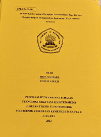 Analisis Keakurasian Mikropipet Laboratorium Type Fix dan  Variable dengan Menggunakan Instrument Ukur Neraca  Sartorius