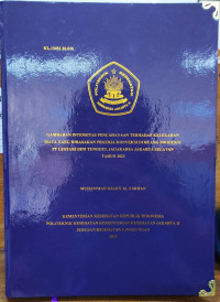 Gambaran Intensitas Pencahayaan Terhadap Kelelahan Mata Yang Dirasakan Pekerja Konveksi Di Ruang Produksi PT Lestari Dini Tunggul Jagakarsa Jakarta Selatan Tahun 2023