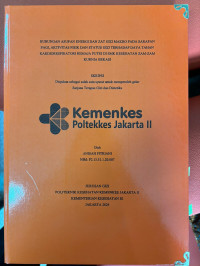 HUBUNGAN ASUPAN ENERGI DAN ZAT GIZI MAKRO PADA SARAPAN PAGI, AKTIVITAS FISIK DAN STATUS GIZI TERHADAP DAYA TAHAN
KARDIORESPIRATORI REMAJA PUTRI DI SMK KESEHATAN ZAM-ZAM KURNIA BEKASI