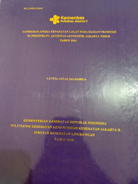 Gambaran Angka Kepadatan Lalat pada Bagian Produksi di Industri PT. Aktifitas Astmosfir, Jakarta Timur
Tahun 2024