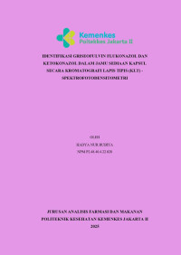 Identifikasi Griseofulvin Flukonazol dan Ketokonazol Daalam Jamu Sediaan Kapsul Secara Kromatografi Lapis Tipis (KLT)-Spektrofotodensitometri