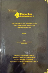 RANCANG BANGUN ALAT TERAPI PIJAT MATA UNTUK RELAKSASI KELELAHAN MATA BERBASIS ARDUINO UNO