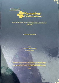 Rancang Bangun Alat Pendeteksi Hidrasi Tubuh dan Kadar PH Urin
