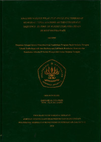 Analisis Variasi Nilai Flip Angle (FA) Terhadap Kualitas Citra Anatomi Arteri Cerebralis Sequence 3D Time Of Flight (TOF) MRA Brain Di RSUP Fatmawati