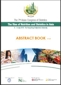 The 7th Asian Congress of Dietetics The Rise of Nutrition and Dietetics in Asia : INDONESIAN FOOD SUPPLEMENTATION SERVED BY LOCAL CATERING IMPROVES GESTATIONAL WEIGHT GAIN