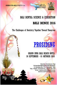 Image of Bali Dental Science dan Exhibitin, Bali Dence 2016 : Tehe challlanges of dentistry Together Toword Tomorrow, Grand  INNA  Bali Beach Hotel 30 Sept- 1 Okt 2016
