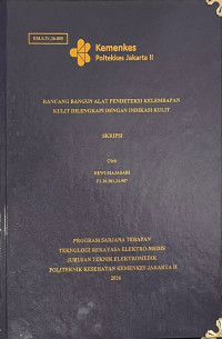 Image of RANCANG BANGUN ALAT PENDETEKSI KELEMBAPAN KULIT DILENGKAPI DENGAN INDIKASI KULIT