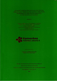 Image of ANALISIS VARIASI PENGGUNAAN MULTIVANE PERCENTAGE TERHADAP KUALITAS CITRA PADA PEMERIKSAAN MRI PELVIS SEQUENCE  T2 TSE POTONGAN SAGITAL