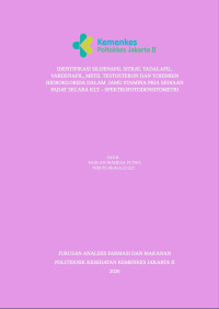 Image of IDENTIFIKASI SILDENAFIL SITRAT, TADALAFIL, VARDENAFIL, METIL TESTOSTERON DAN YOHIMBIN HIDROKLORIDA DALAM  JAMU STAMINA PRIA SEDIAAN PADAT SECARA KLT – SPEKTROFOTODENSITOMETRI