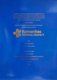 Image of PERBEDAAN TINGKAT PENGETAHUAN SEBELUM DAN SESUDAH DIBERIKAN PENYULUHAN TENTANG JAJANAN SEHAT MELALUI MEDIA EDUKASI BOOKLET PADA SISWA KELAS 5 SDN SUKAMAJU BARU 2 DEPOK