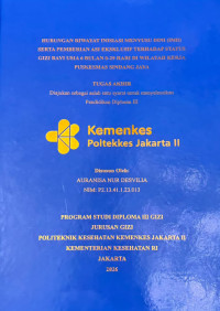 Image of Hubungan Riwayat Inisiasi Menyusu Dini (IMD) serta Pemberian ASI Eksklusif terhadap Status Gizi Bayi Usia 6 Bulan 0–29 Hari di Wilayah Kerja Puskesmas Sindang Jaya