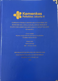 Image of Gambaran Tingkat Pengetahuan Dan Perilaku Konsumsi GGL (Gula, Garam, Lemak) Terhadap Status Gizi Lebih Pada Siswa/I Kelas VII Dan VIII SMPN 68 Jakarta