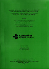 Image of ANALISIS PERUBAHAN HEMOGLOBIN DAN LEUKOSIT PADA PASIEN METASTASIS VERTEBRAE DENGAN TATALAKSANA RADIOTERAPI 3D-CRT 5 FRAKSI DI RUMAH SAKIT KANKER DHARMAIS
