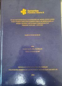 Image of Evaluasi Potentially Inappropriate Medications (PIMs) pada Pasien Geriatri Kardiovaskular Berdasarkan Beers Criteria 2023 di RSUP Persahabatan  Periode Januari - Juni 2025