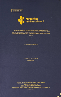 Image of Rancang Bangun Blue Light Therapy Berbasis ESP32 dengan Kontrol Intensitas Cahaya Berdasarkan Jarak Menggunakan Sensor Ultrasonik dan Monitoring Jarak Jauh