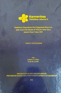 Image of GAMBARAN PENGETAHUAN DAN PENGGUNAAN SUNSCREEN PADA ANAK USIA SEKOLAH DI WILAYAH JOHAR BARU JAKARTA PUSAT TAHUN 2026