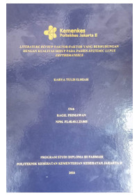 Image of Literature Review Faktor-Faktor yang Berhubungan dengan Kualitas Hidup pada Pasien Systemic Lupus Erythematosus