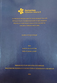 Image of Gambaran Pengetahuan Masyarakat Dalam Penggunaan Antibiotik Di Rw 01 Kelurahan Pisangan Timur Kecamatan Pulogadung Jakarta Timur Tahun 2026