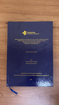Image of Profil Peresepan Antibiotik Pada Pasien Infeksi Saluran Pernafasan Atas (ISPA) di Instalasi Rawat Jalan RSUD Kota Tangerang Periode Oktober - Desember 2025