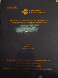 Image of Prototipe Alat Terapi Lutut Portable Disertai Penyimpanan Data Dan Pengaman Suhu Pada Tombol Kontrol Pasien