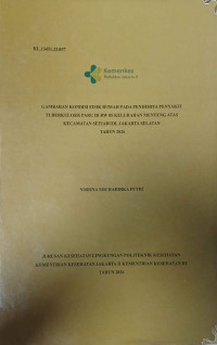 Image of GAMBARAN KONDISI FISIK RUMAH PADA PENDERITA PENYAKIT  TUBERKULOSIS PARU DI RW 05 KELURAHAN MENTENG ATAS  KECAMATAN SETIABUDI, JAKARTA SELATAN  TAHUN 2026