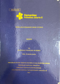 Image of Simulasi Ultrasonic Bone Cutting