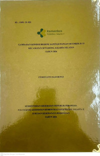 Image of Gambaran Kondisi Higiene Sanitasi Pangan di UMKM JS 33 Kecamatan Setiabudi, Jakarta Selatan Tahun 2026