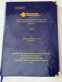 Image of RANCANG BANGUN ECG SIMULATOR DILENGKAPI DENGAN PENGUKURAN SUHU DAN KELEMBAPAN RUANGAN