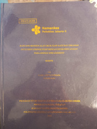 Image of RANCANG BANGUN ALAT UKUR FLOW RATE DAN TEKANAN OCCLUSION SYRINGE PUMP DENGAN FITUR PENCATATAN PADA GOOGLE SPREADSHEET