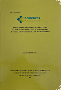 Image of PERBEDAAN PEMURNIAN LIMBAH MINYAK JELANTAH  DARI RUMAH TANGGA MENGGUNAKAN ARANG DAN TANPA ARANG SEBAGAI ADSORBEN TERHADAP KARAKTERISTIK LILIN