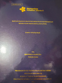 Image of RANCANG BANGUN PROTOTYPE DRYBATH INCUBATOR DENGAN SISTEM PULSE WIDTH MODULATION (PWM)