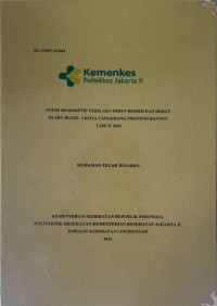Image of STUDI DESKRIPTIF PERILAKU HIDUP BERSIH DAN SEHAT DI SDN BUGEL 2 KOTA TANGERANG PROVINSI BANTEN TAHUN 2026