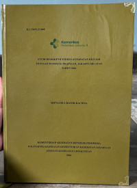 Image of STUDI DESKRIPTIF INDEKS KEPADATAN KECOAK DI PASAR MAMPANG PRAPATAN, JAKARTA SELATAN TAHUN 2026