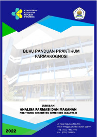Buku Panduan Praktikum Farmakognosi