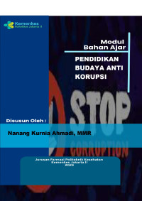 Modul Bahan Ajar Pendidikan Budaya Anti Korupsi