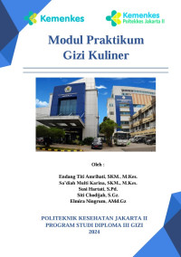 Image of Modul Praktikum Gizi Kuliner Tahun 2024