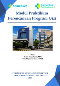 Image of Modul Praktikum Perencanaan Program Gizi Tahun 2024