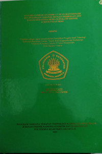 Analisis Gambar Anatomi  Ct Scan Mastoid Dari Dua Potongan Coronal Dengan Perbedaan Axis Pada Kasus Otitis Media Supuratif Kronik Di Rsud Pasar Rebo